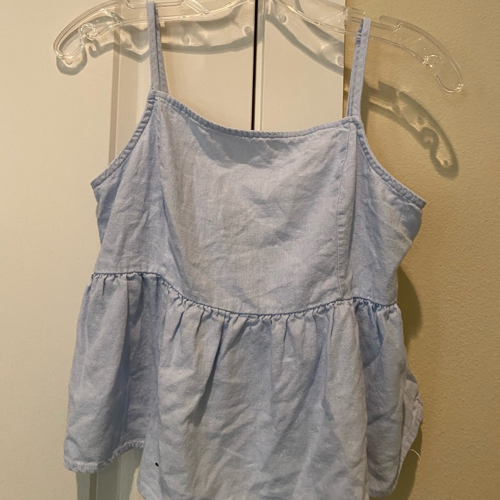 blue tie tank